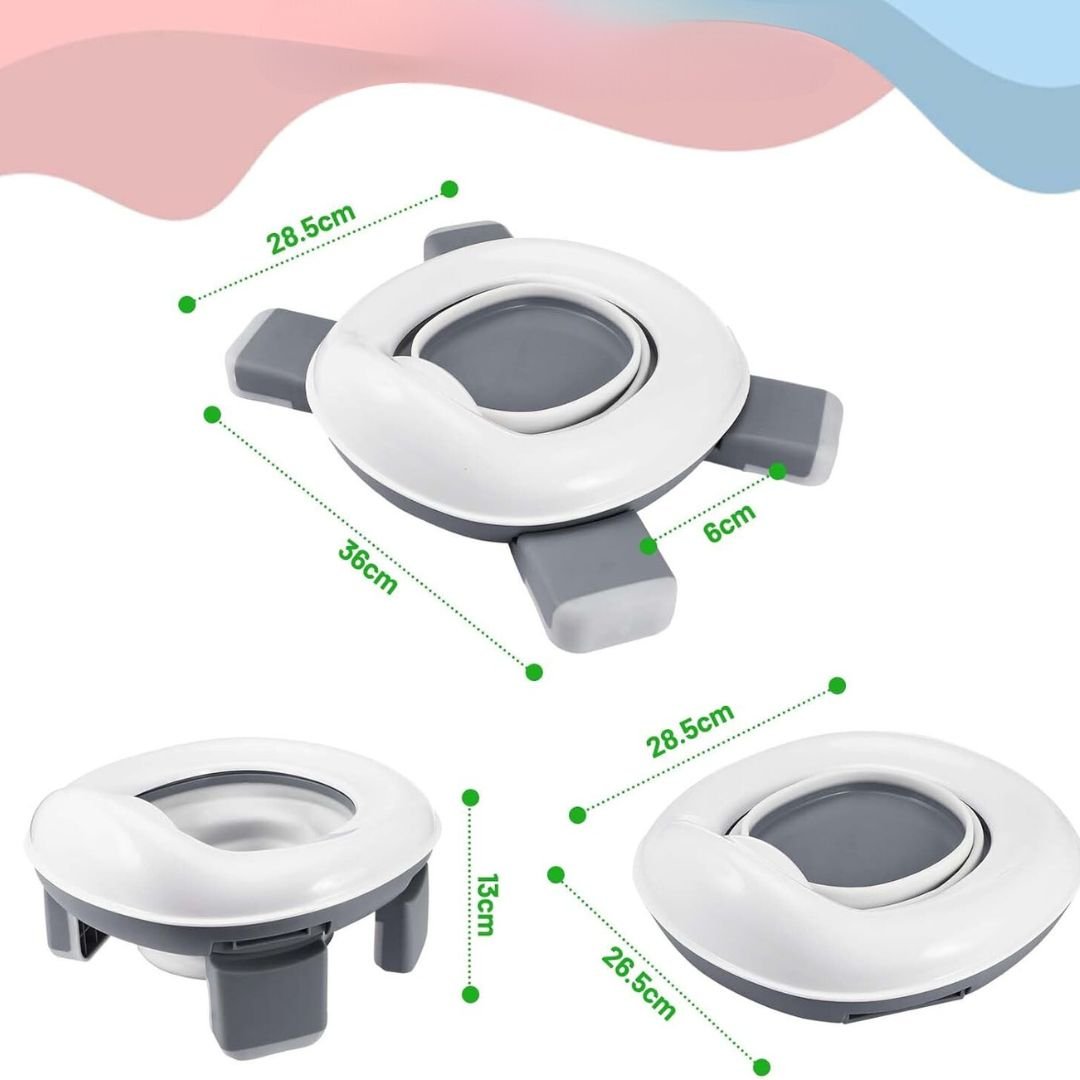 ReisVivo Opvouwbaar Kinderpotje - Toiletverkleiner 2 in 1 - KidsKorner