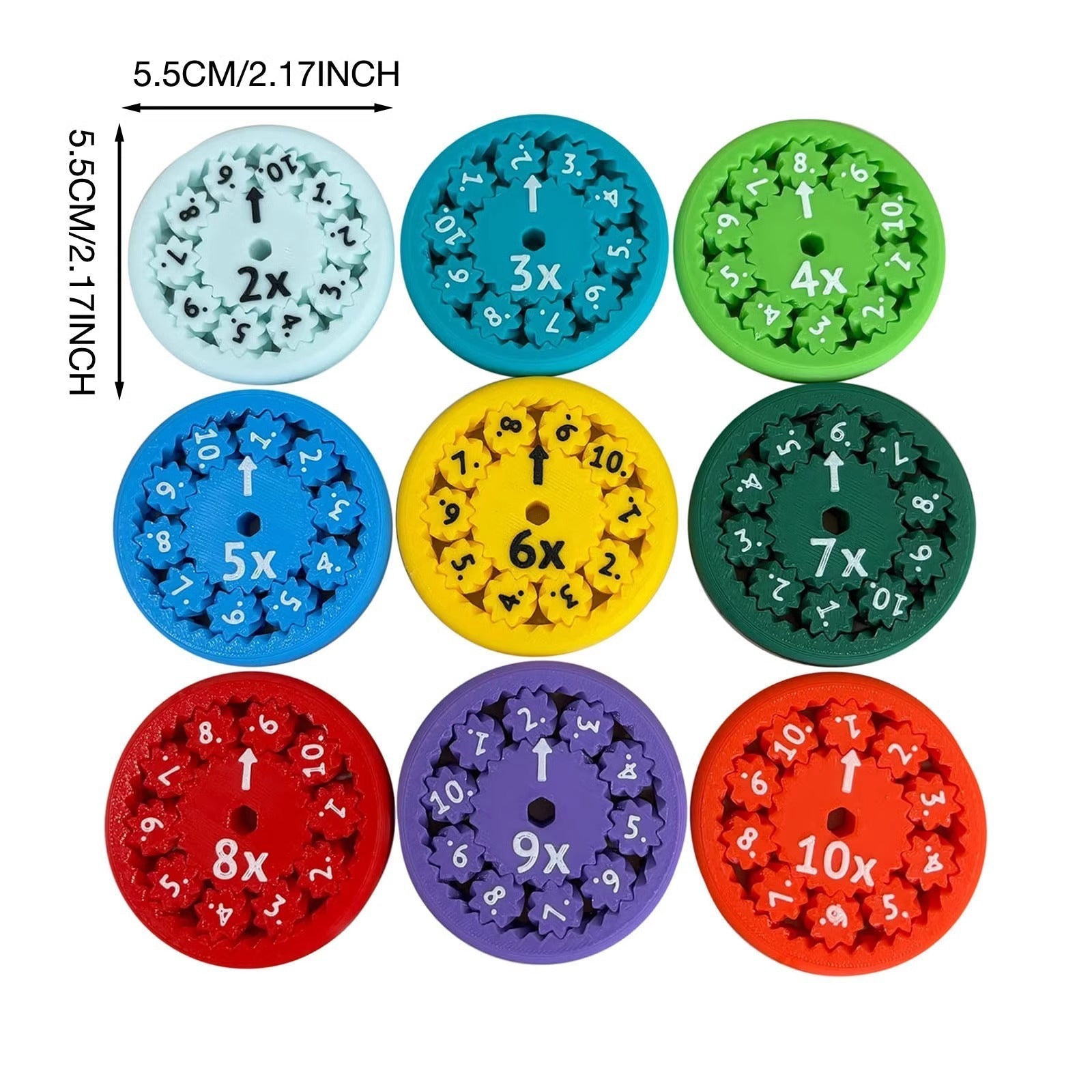 Rekenspel Fidget Spinners – Tafels Oefenen & Hoofdrekenen – 6+ - KidsKorner