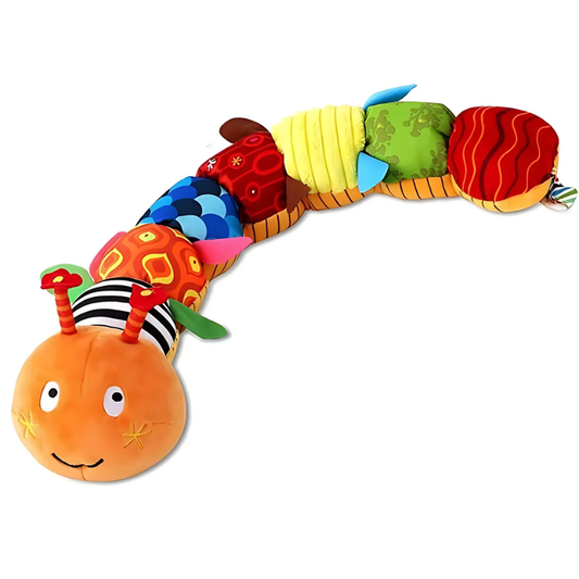 Sensorische Rups Knuffel Met Muziek Voor Baby - KidsKorner