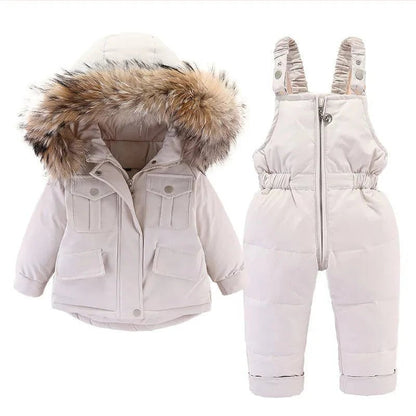 SneeuwNest Baby Winterset - Jas En Skipak - KidsKorner