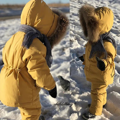SneeuwNest Baby Winterset - Jas En Skipak - KidsKorner