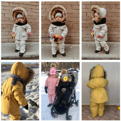SneeuwNest Baby Winterset - Jas En Skipak - KidsKorner