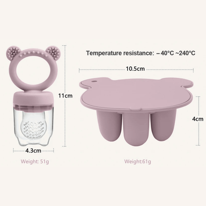 Snoetiva Fruitspeen Set - Voedingsspeen Met Invriesvorm - KidsKorner