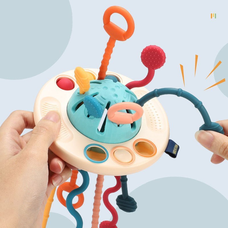 SpaceString Educatief Speelgoed - Montessori 3 - in - 1 Motoriek Spel - KidsKorner