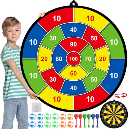 SpelMaat Dartbord Voor Kinderen – Dartspel Voor Binnen En Buiten - KidsKorner
