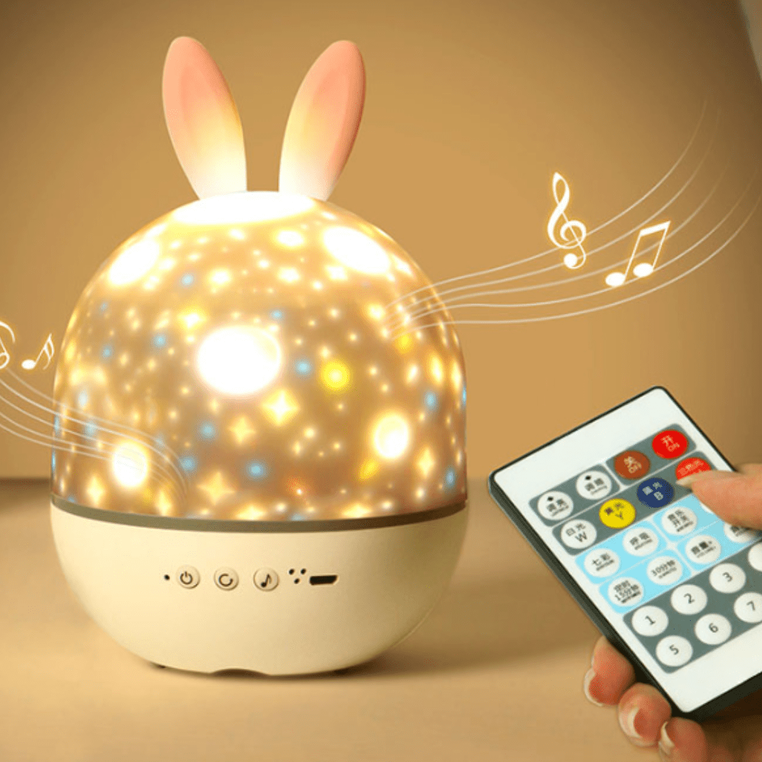 Sterrenprojector Nachtlamp Voor Kinderen Met Afstandsbediening - KidsKorner