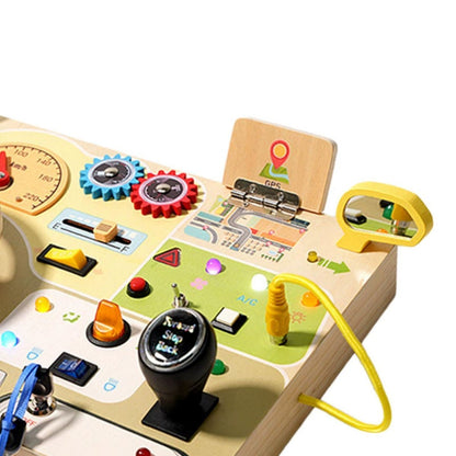 Stuurwiel Montessori Activiteitenbord - Busy Board - KidsKorner