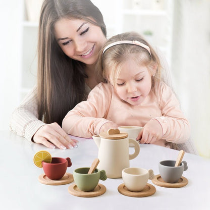 TeaLumi Houten Theeset Speelgoed Kinderservies - KidsKorner