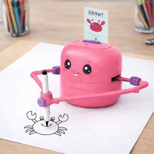 Tekenrobot Voor Kinderen – Interactief USB Oplaadbaar Met 100 Tekenkaarten Vanaf 5 Jaar - KidsKorner