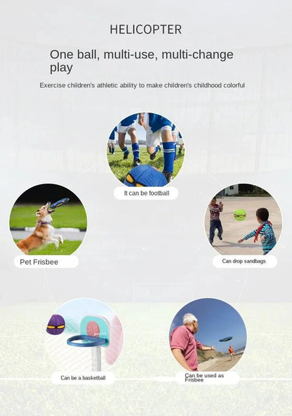 Transformeerbare Ufo Bal Frisbee Voor Buiten Spelen - KidsKorner