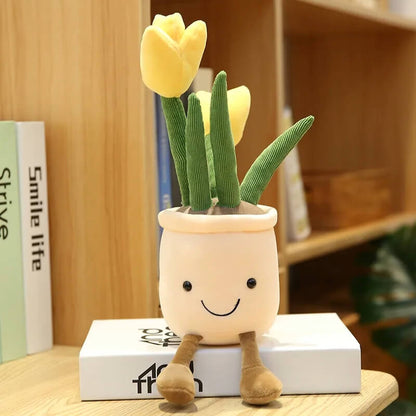 TulpiLuma Tulp Knuffel - Pluche Bloem Knuffel - KidsKorner