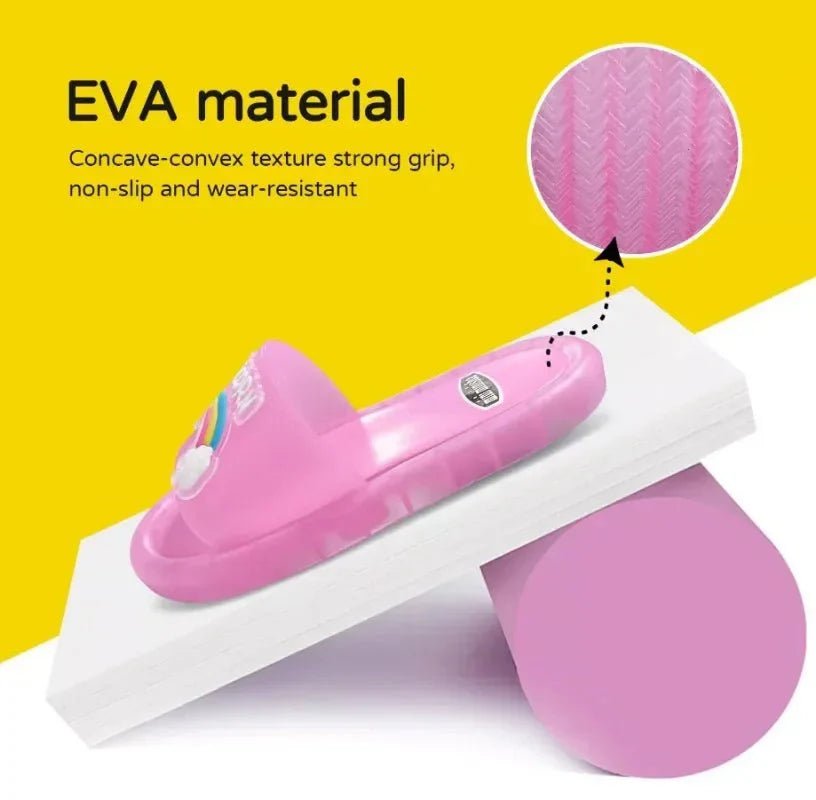Unicornia Kinder LED Slippers - Lichtgevende Sloffen - KidsKorner