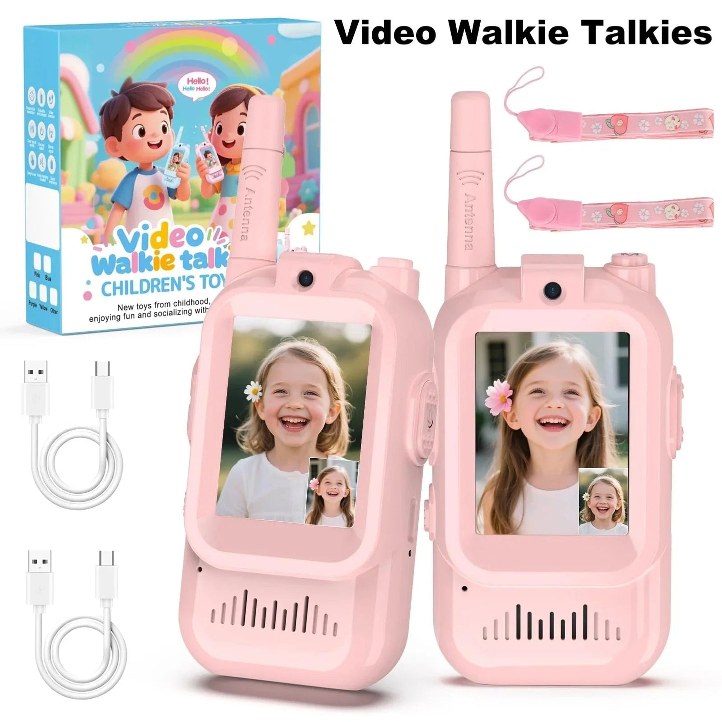 Video Walkie Talkie Voor Kinderen - Met Scherm - KidsKorner