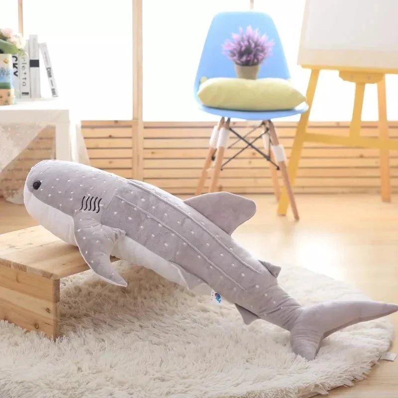 Walvishaai Knuffelkussen XL Pluche - KidsKorner