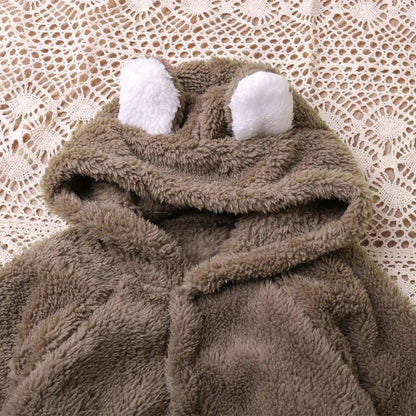 Warm Baby Boxpakje Met Capuchon En Lange Mouwen - KidsKorner