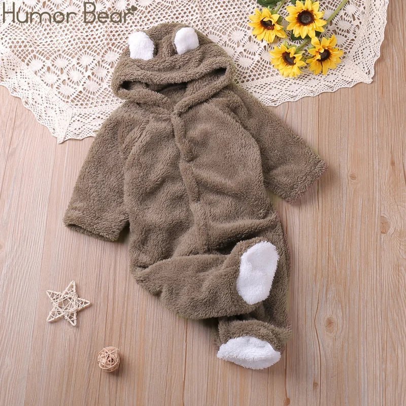Warm Baby Boxpakje Met Capuchon En Lange Mouwen - KidsKorner