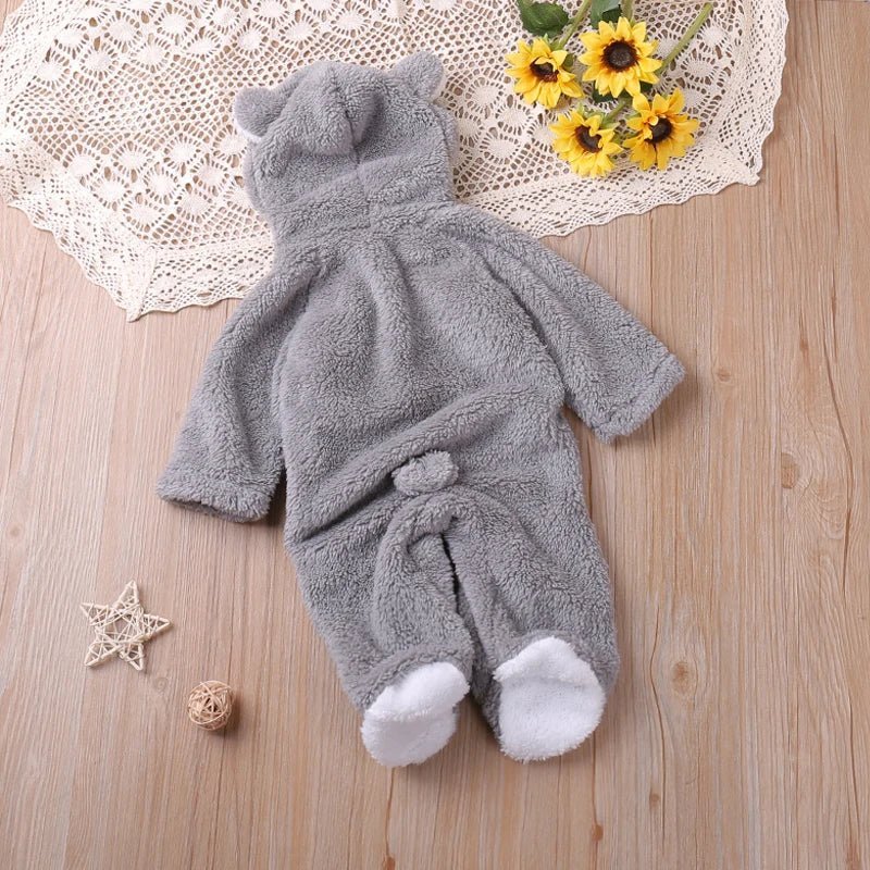 Warm Baby Boxpakje Met Capuchon En Lange Mouwen - KidsKorner