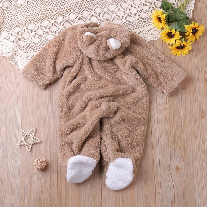 Warm Baby Boxpakje Met Capuchon En Lange Mouwen - KidsKorner