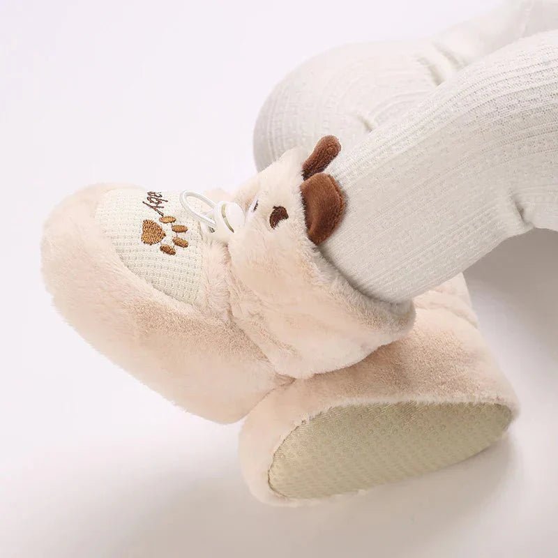 Warme Baby Winterslofjes Antislip Met Klittenband - KidsKorner