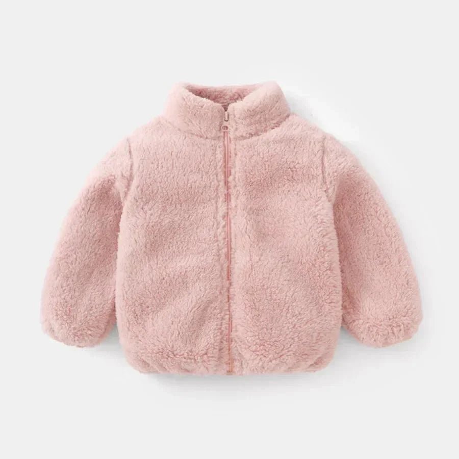 Warme Fleece Peuterjas Met Rits - KidsKorner