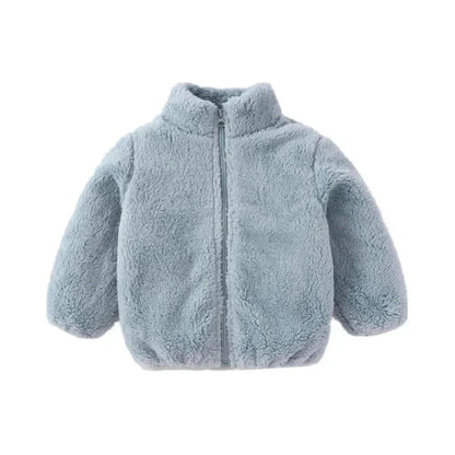 Warme Fleece Peuterjas Met Rits - KidsKorner