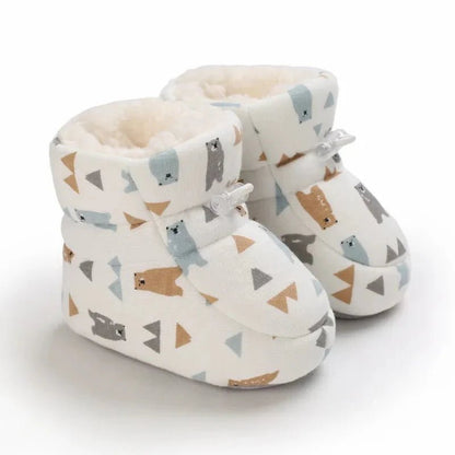 WarmFeet Babyschoentjes - Antislip Winterslofjes voor Koude Dagen - KidsKorner