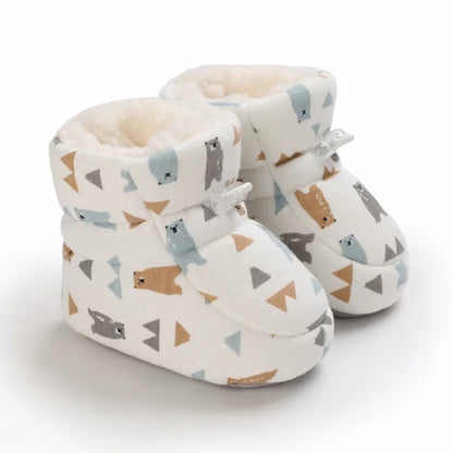 WarmFeet Babyschoentjes - Antislip Winterslofjes voor Koude Dagen - KidsKorner