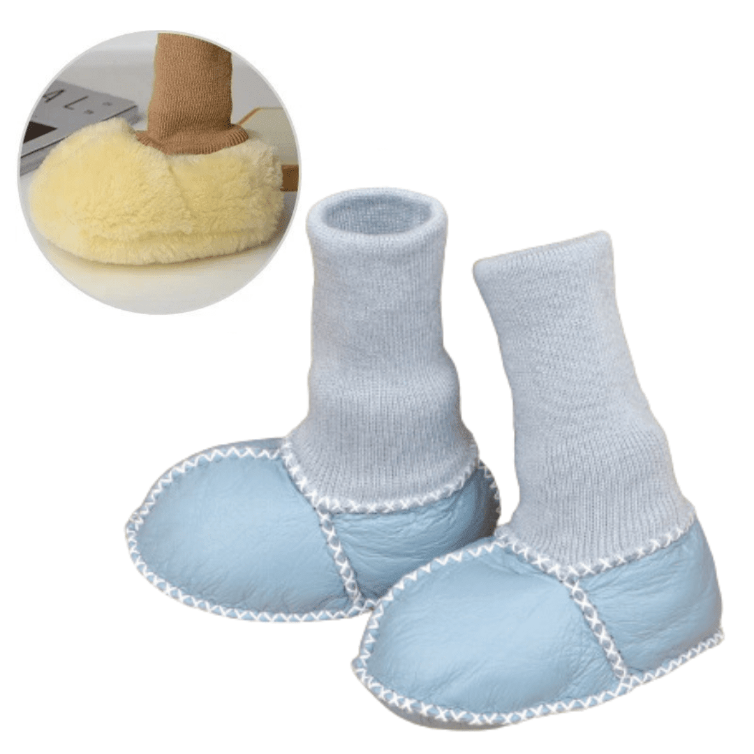 WarmSteps Babyslofjes - Antislip en Knus voor de Koude Wintermaanden - KidsKorner