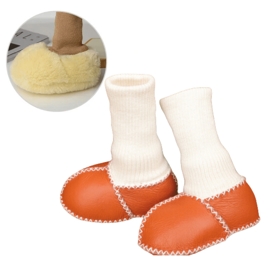 WarmSteps Babyslofjes - Antislip en Knus voor de Koude Wintermaanden - KidsKorner