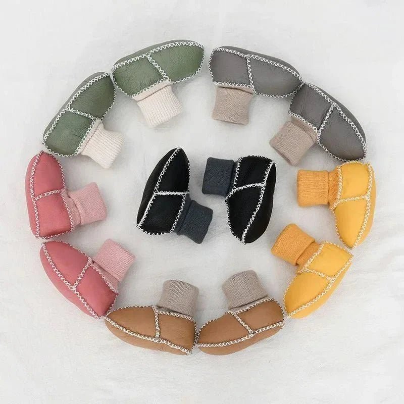 WarmSteps Babyslofjes - Antislip en Knus voor de Koude Wintermaanden - KidsKorner