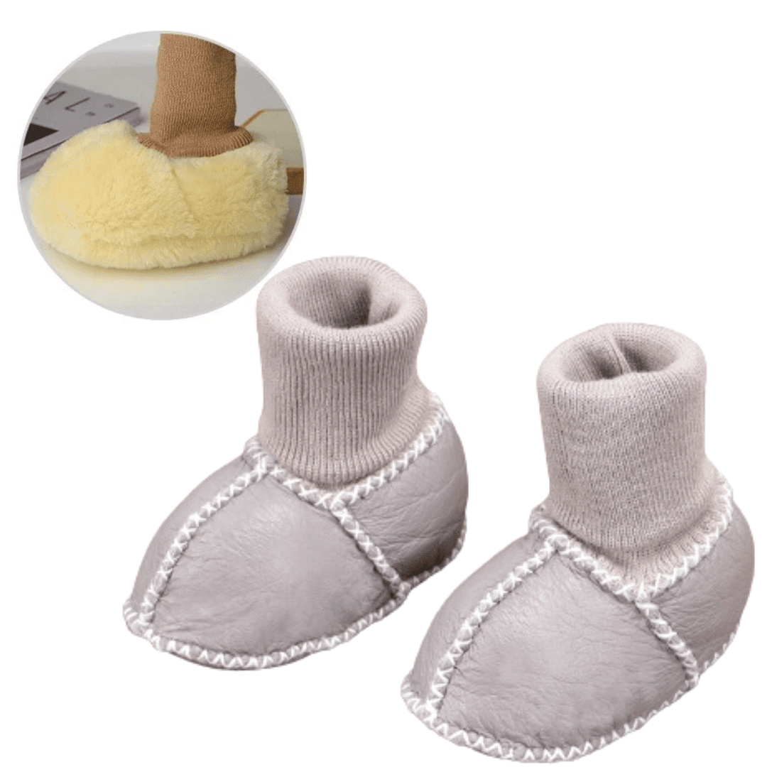 WarmSteps Babyslofjes - Antislip en Knus voor de Koude Wintermaanden - KidsKorner