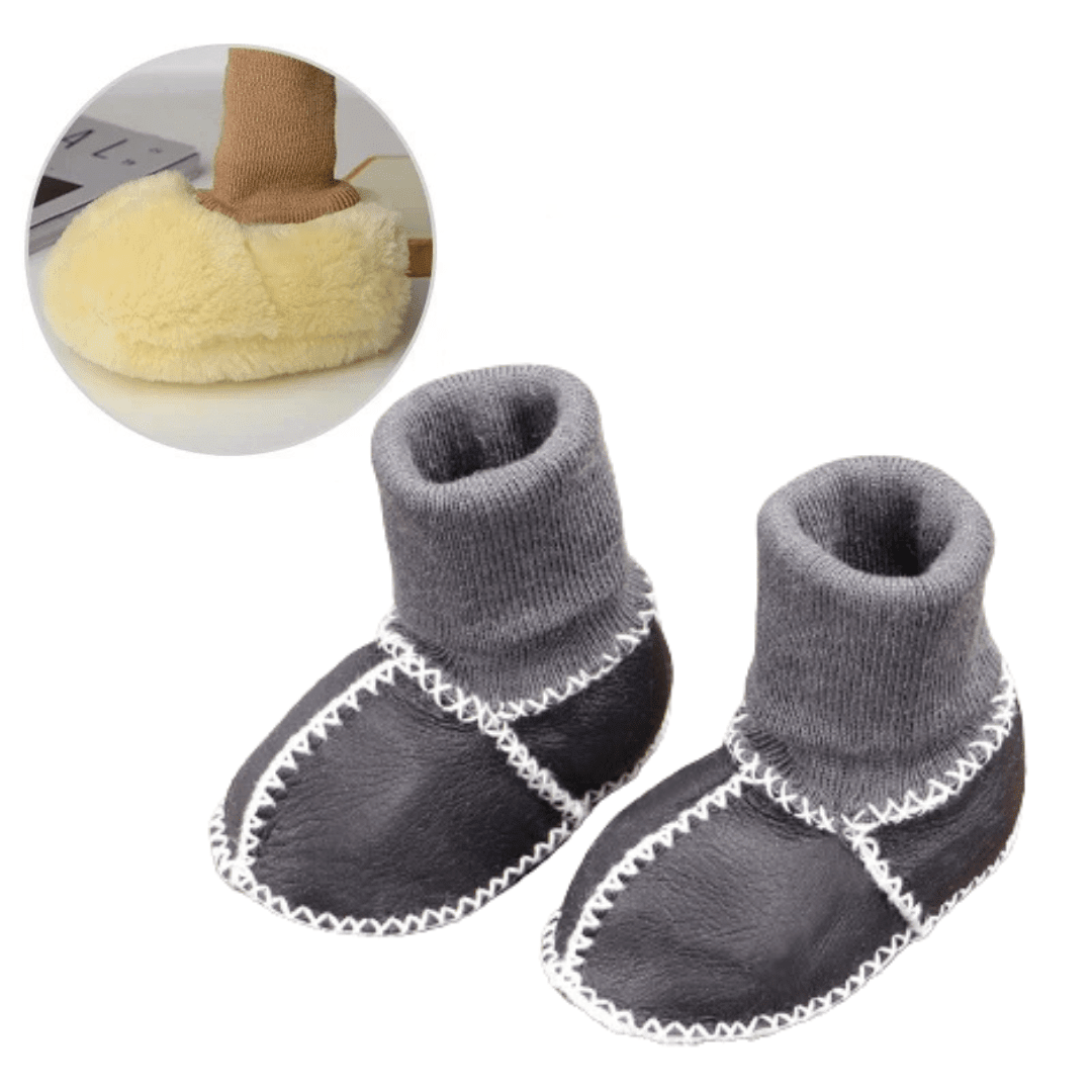 WarmSteps Babyslofjes - Antislip en Knus voor de Koude Wintermaanden - KidsKorner