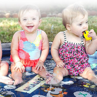 Waterspeelmat Met Fontein - Splashmat Voor Tuin - KidsKorner