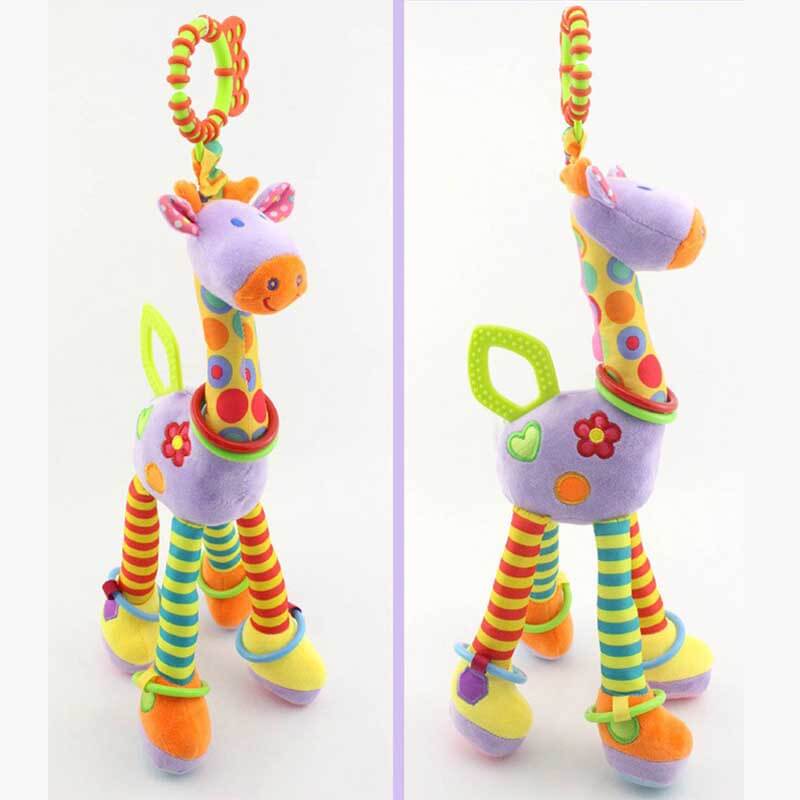 WiegVriend Kinderwagenhanger - Boxhanger Met Rammelaar - KidsKorner
