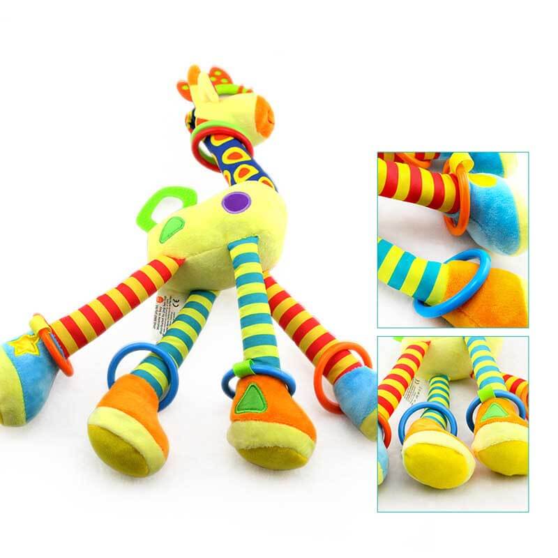 WiegVriend Kinderwagenhanger - Boxhanger Met Rammelaar - KidsKorner