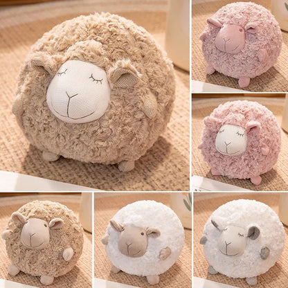 Wolluno Pluche Schaap Knuffelkussen - KidsKorner