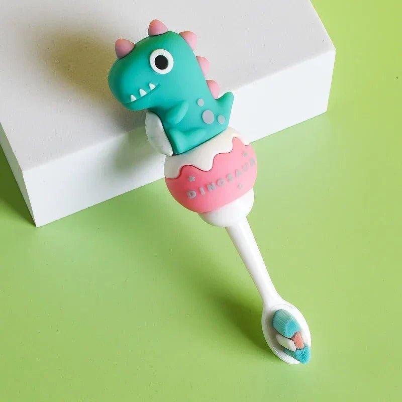 Zachte Dino Kinder Tandenborstel Voor Peuters En Kleuters - KidsKorner