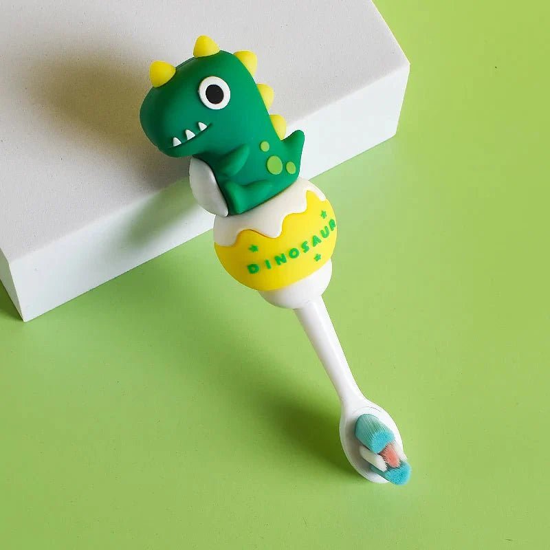 Zachte Dino Kinder Tandenborstel Voor Peuters En Kleuters - KidsKorner