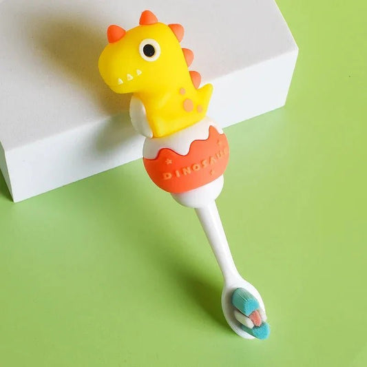 Zachte Dino Kinder Tandenborstel Voor Peuters En Kleuters - KidsKorner
