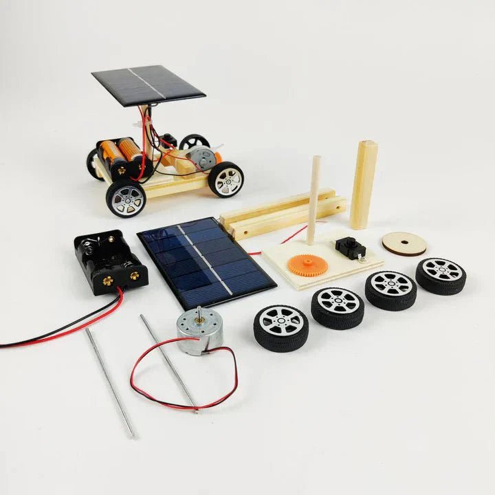 Zonne - energie Auto Bouwpakket – Educatief Constructieset – 8+ - KidsKorner