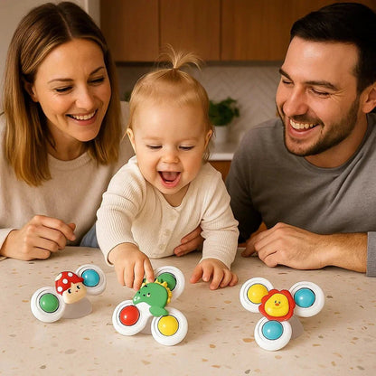 Zuignap Draaispeelgoed Set 3 Stuks Voor Baby En Peuter - KidsKorner